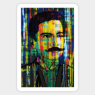 Ruben Dario - Close-up Sticker